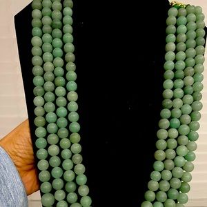 Jade beads necklace for sale